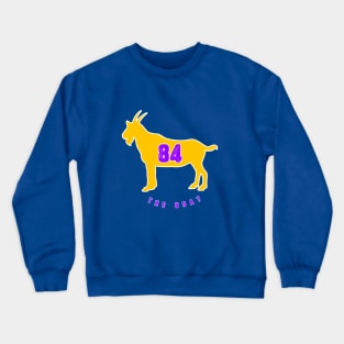 The GOAT- Purple Minnesota Moss Goat Crewneck Sweatshirt